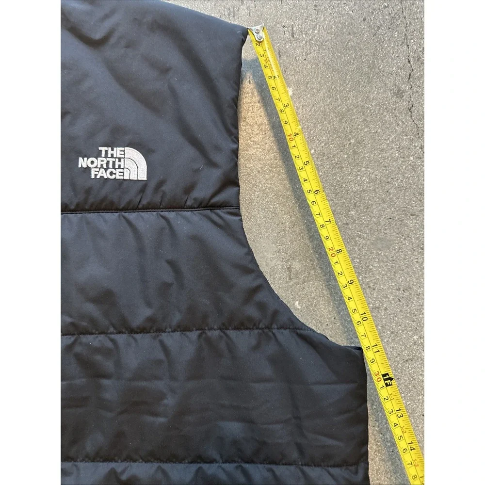 The North Face Vest Mens Black‎ Sz XL(T) Sleeveless Nylon Puffer Charles Outdoor